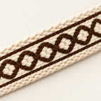 Dune House bracelet, Cream & Brown