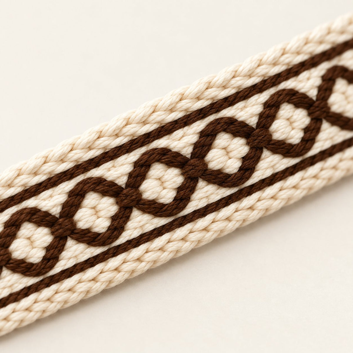 Dune House bracelet, Cream & Brown